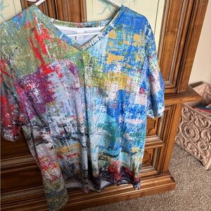 Pixie Lady 2x top , colorful